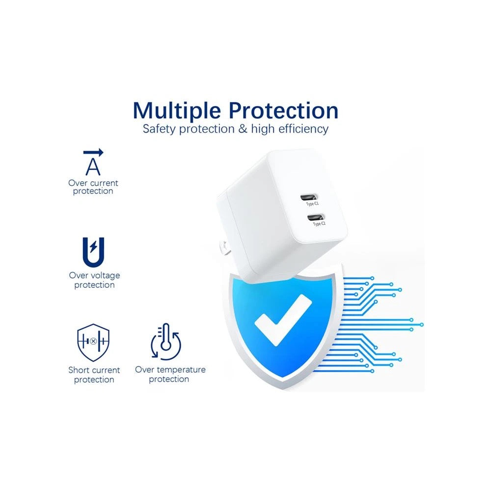 Mobile Origin 35W GaN III Super Charger dual USB-C white - iSTYLE HU