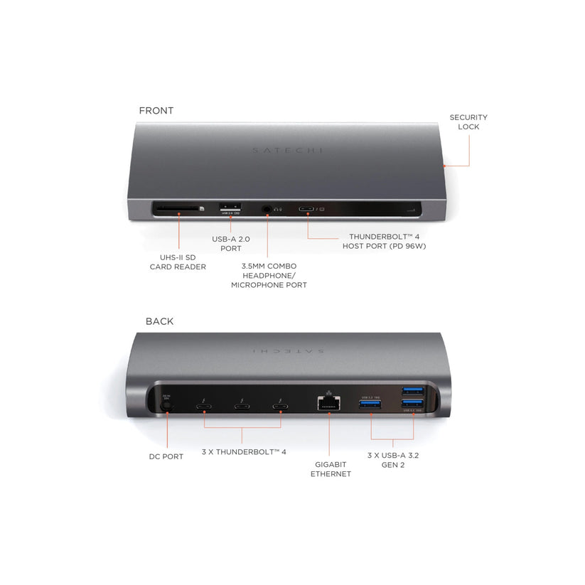 Satechi – Thunderbolt 4 Dock - iSTYLE HU
