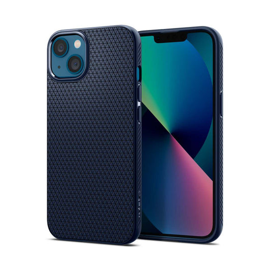 Spigen – Liquid Air iPhone 13 tok - Kék - iSTYLE HU