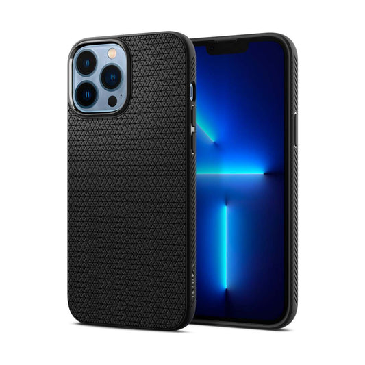 Spigen – Liquid Air iPhone 13 Pro Max tok - Fekete - Open Box - iSTYLE HU