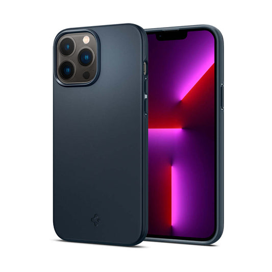 Spigen – Thin Fit iPhone 13 Pro Max - metál kék - Open Box - iSTYLE HU