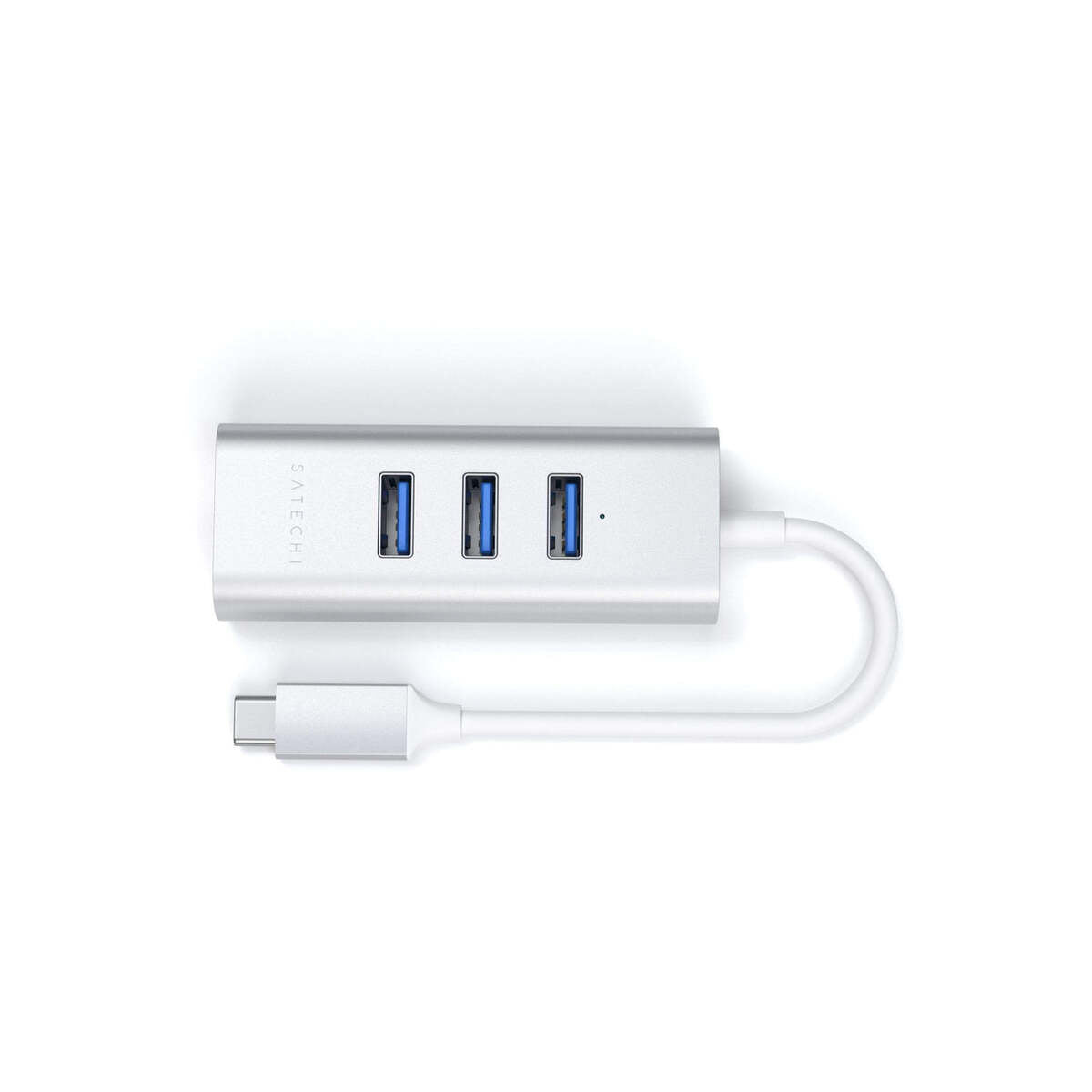 Satechi – TYPE-C 2 az 1-ben 3 Portos USB 30 Hub & Ethernet - ezüst - iSTYLE HU
