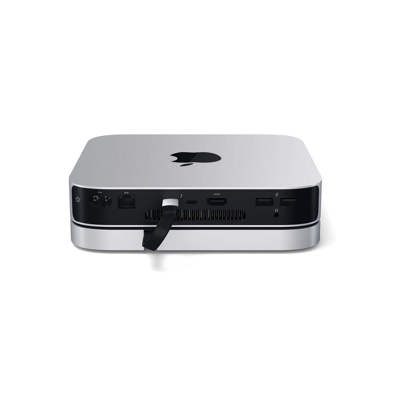 Satechi – Mac Mini Aluminium TYPE-C állvány és HUB - ezüst - iSTYLE HU