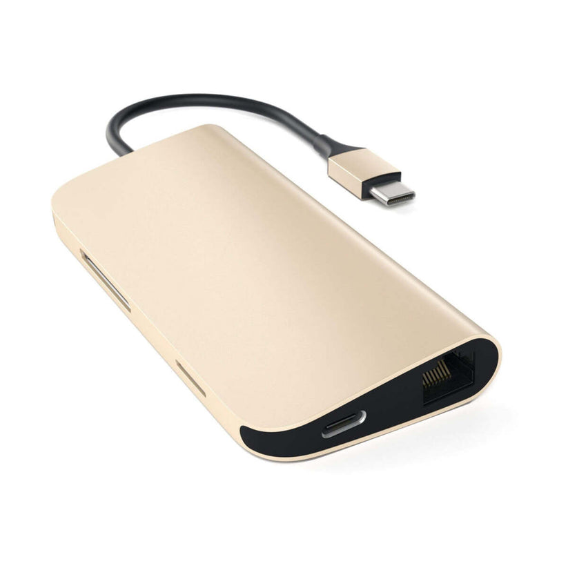 Satechi - Type-C Multi-Port 4K adapter - arany - iSTYLE HU