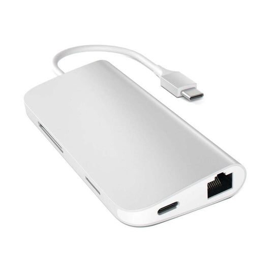 Satechi - Type-C Multi-Port 4K adapter - Ezüst - iSTYLE HU