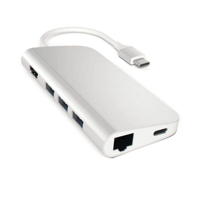 Satechi - Type-C Multi-Port 4K adapter - Ezüst - iSTYLE HU