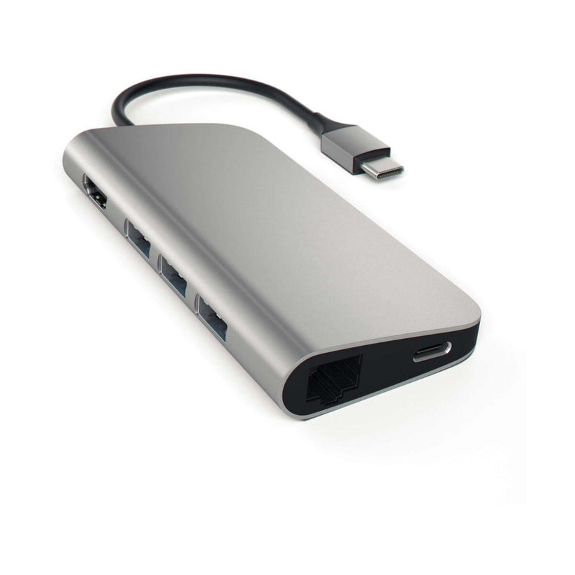Satechi - Type-C Multi-Port 4K adapter - asztroszürke - iSTYLE HU