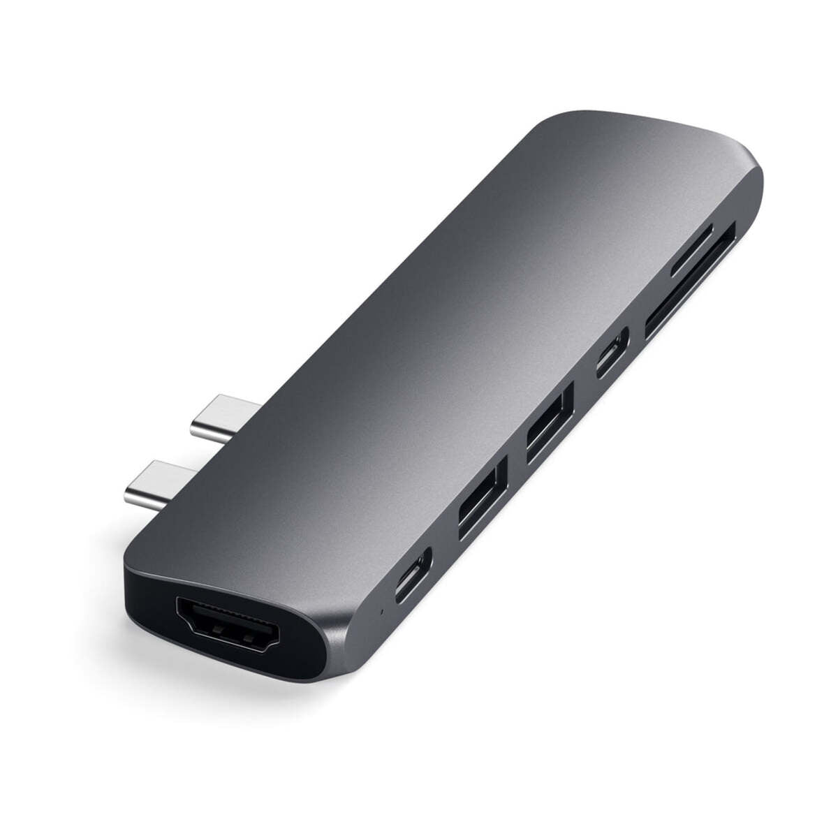 Satechi - Aluminium Type-C Pro Hub adapter - Asztroszürke - iSTYLE HU