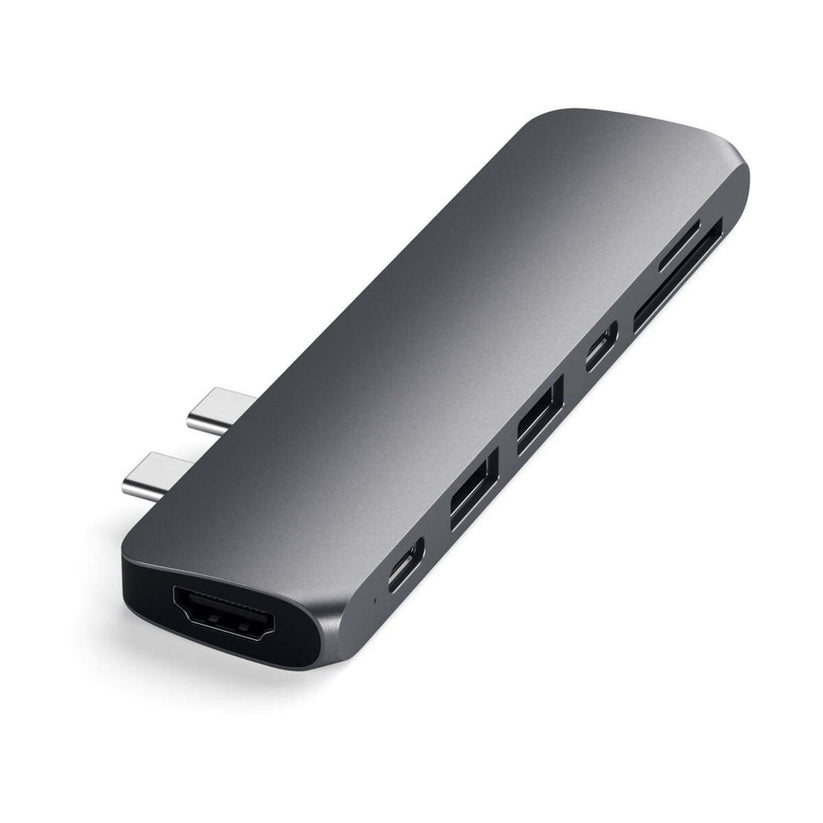 Satechi - Aluminium Type-C Pro Hub adapter - Asztroszürke - iSTYLE HU