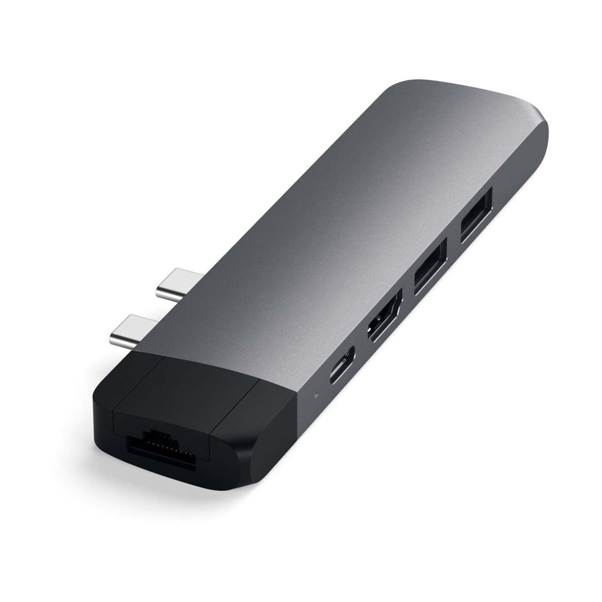 Satechi – Type-C Pro Hub Ethernet porttal és 4K HDMI porttal - Asztroszürke - iSTYLE HU