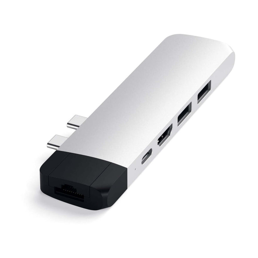 Satechi – Type-C Pro Hub Ethernet porttal és 4K HDMI porttal - Ezüst - iSTYLE HU