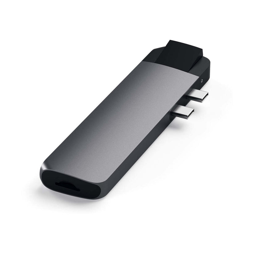 Satechi – Type-C Pro Hub Ethernet porttal és 4K HDMI porttal - Asztroszürke - iSTYLE HU