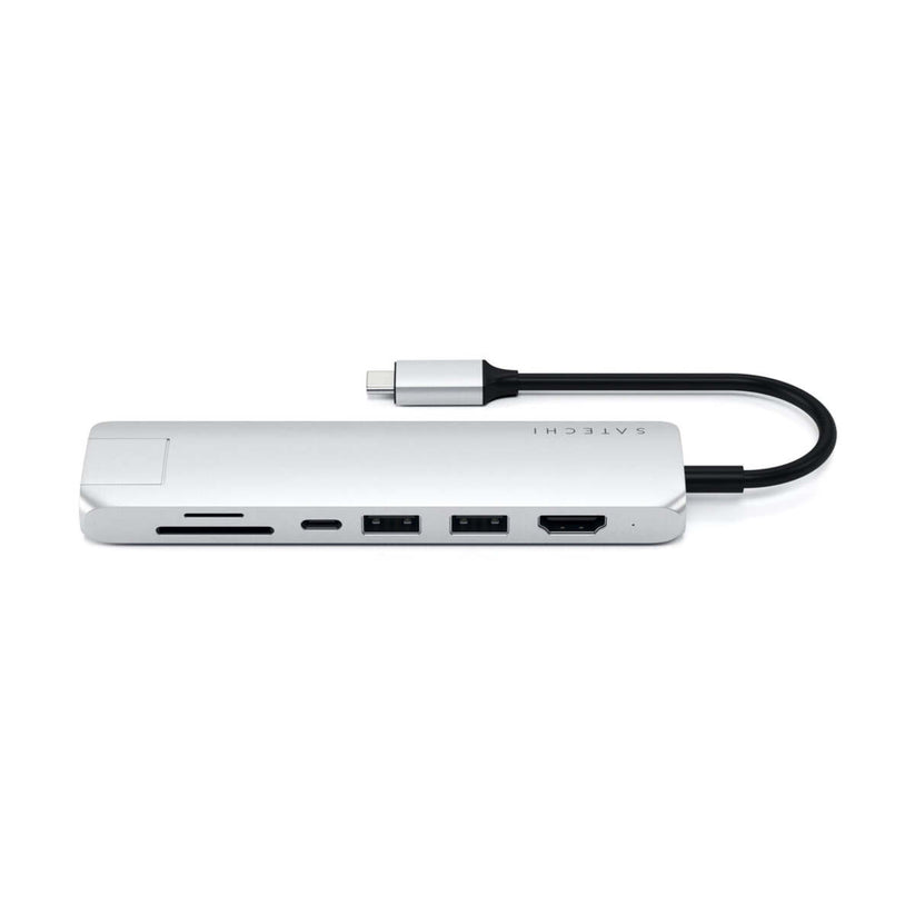 Satechi – Alumínium Slim USB-C Multiport adapter - Ezüst - iSTYLE HU