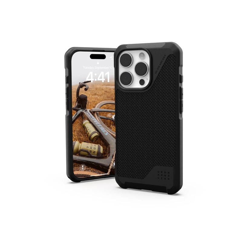UAG – Metropolis LT MagSafe iPhone 16 Pro tok - fekete kevlár - iSTYLE HU