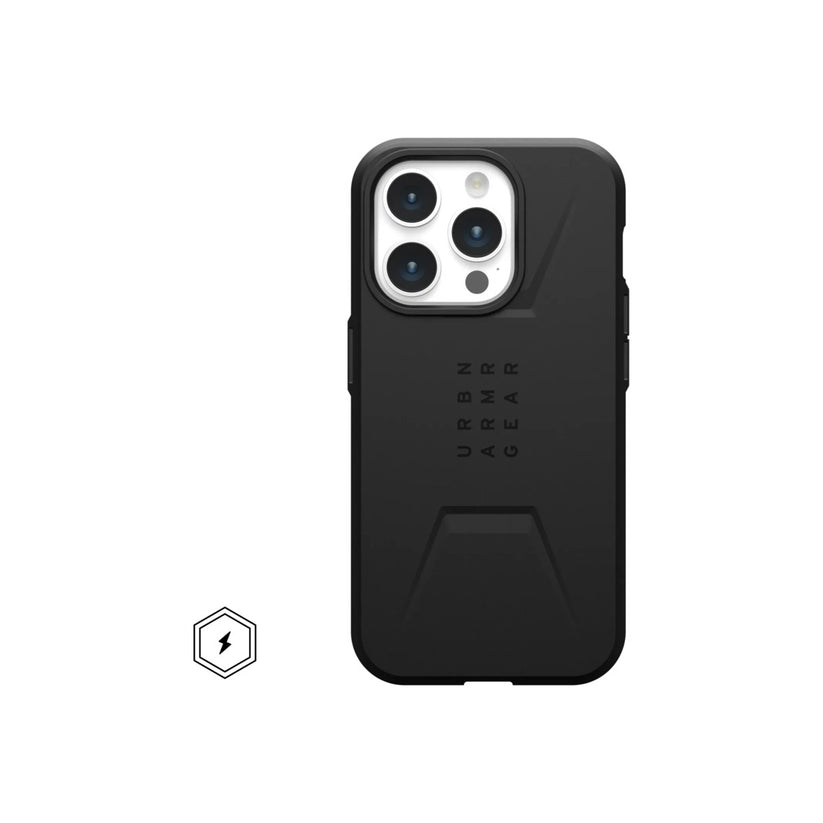 UAG – Civilian iPhone 15 Pro MagSafe tok - fekete - iSTYLE HU