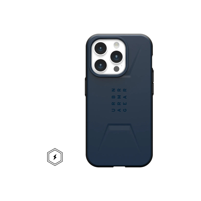 UAG – Civilian iPhone 15 Pro MagSafe tok - kék - iSTYLE HU