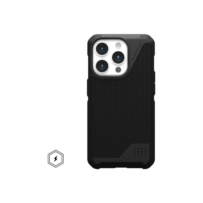 UAG – Metropolis LT MagSafe rögzítésű iPhone 15 Pro tok - fekete - iSTYLE HU
