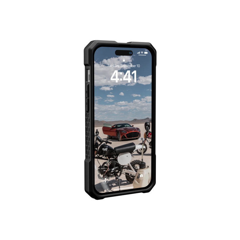 UAG – Monarch Pro iPhone 14 Pro Max kevlár tok – fekete - iSTYLE HU
