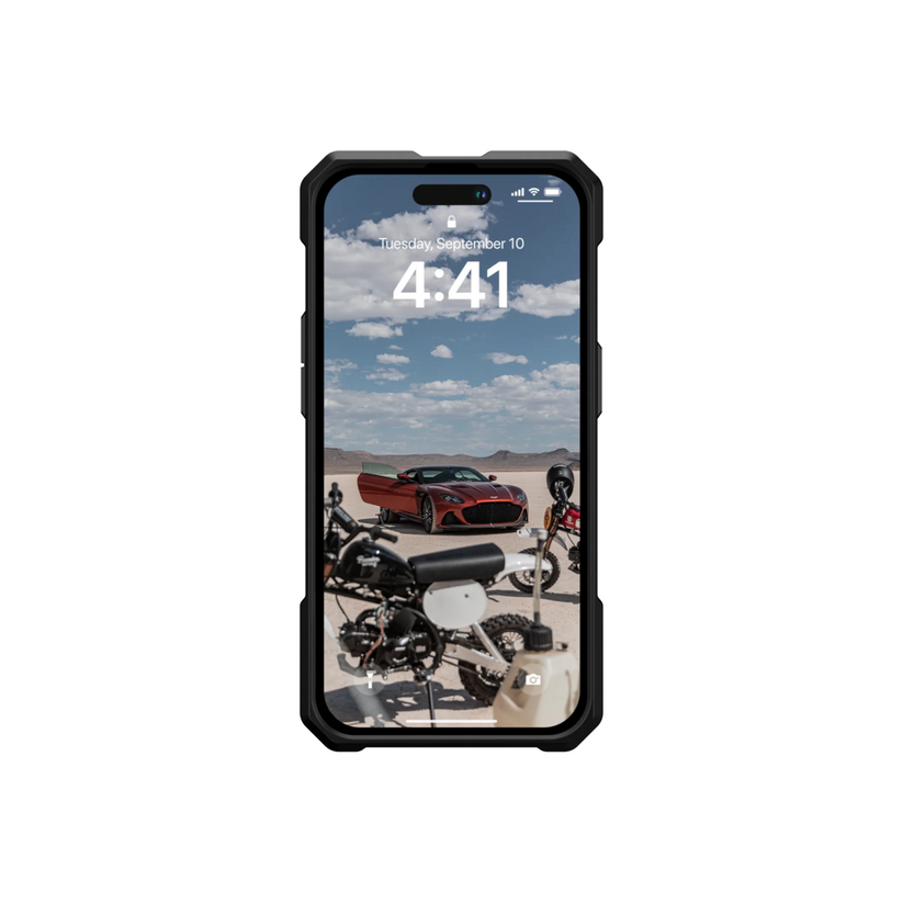 UAG – Monarch Pro iPhone 14 Pro Max kevlár tok – fekete - iSTYLE HU