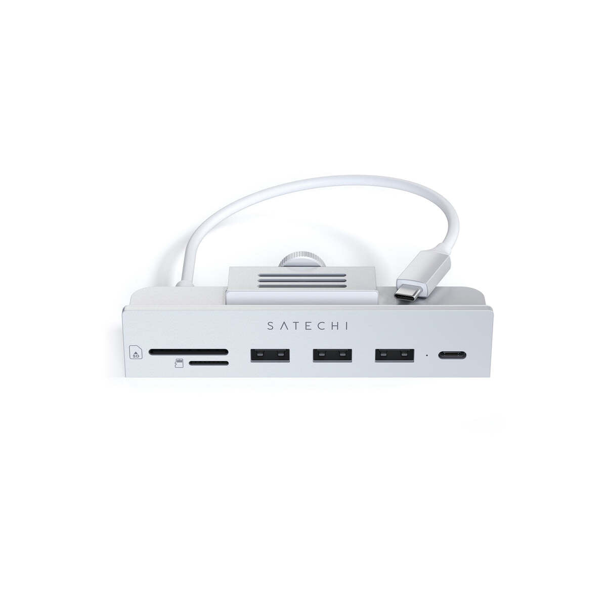 Satechi – iMac 24" (2021) USB-C Clamp Hub - ezüst - iSTYLE HU