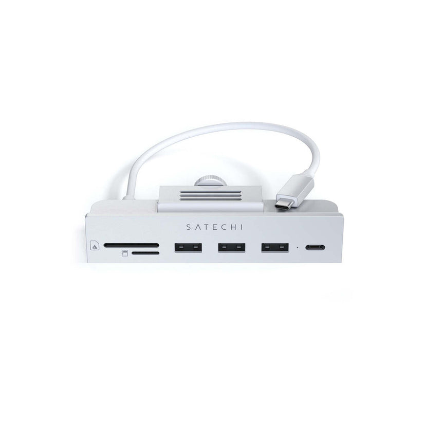 Satechi – iMac 24" (2021) USB-C Clamp Hub - ezüst - iSTYLE HU