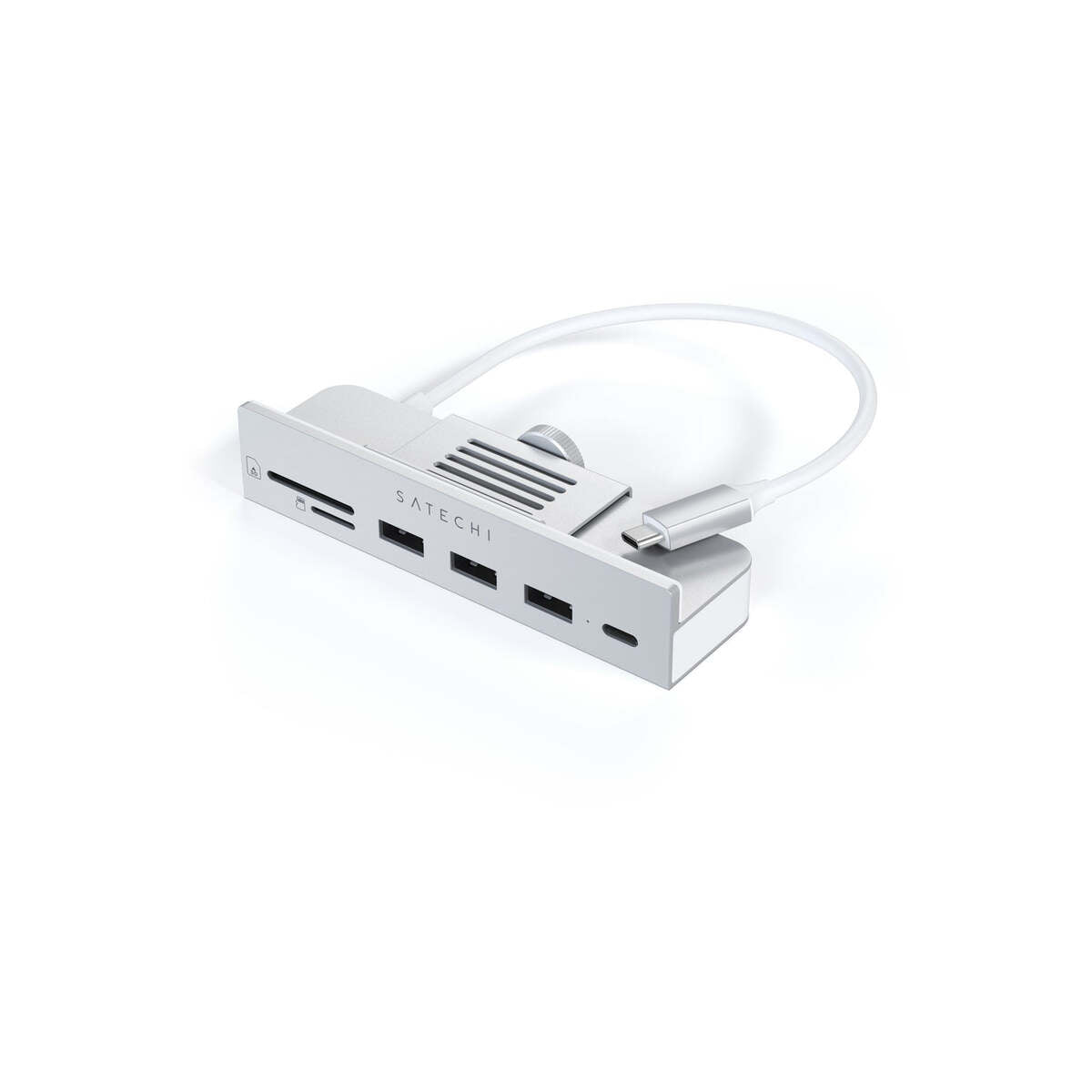 Satechi – iMac 24" (2021) USB-C Clamp Hub - ezüst - iSTYLE HU