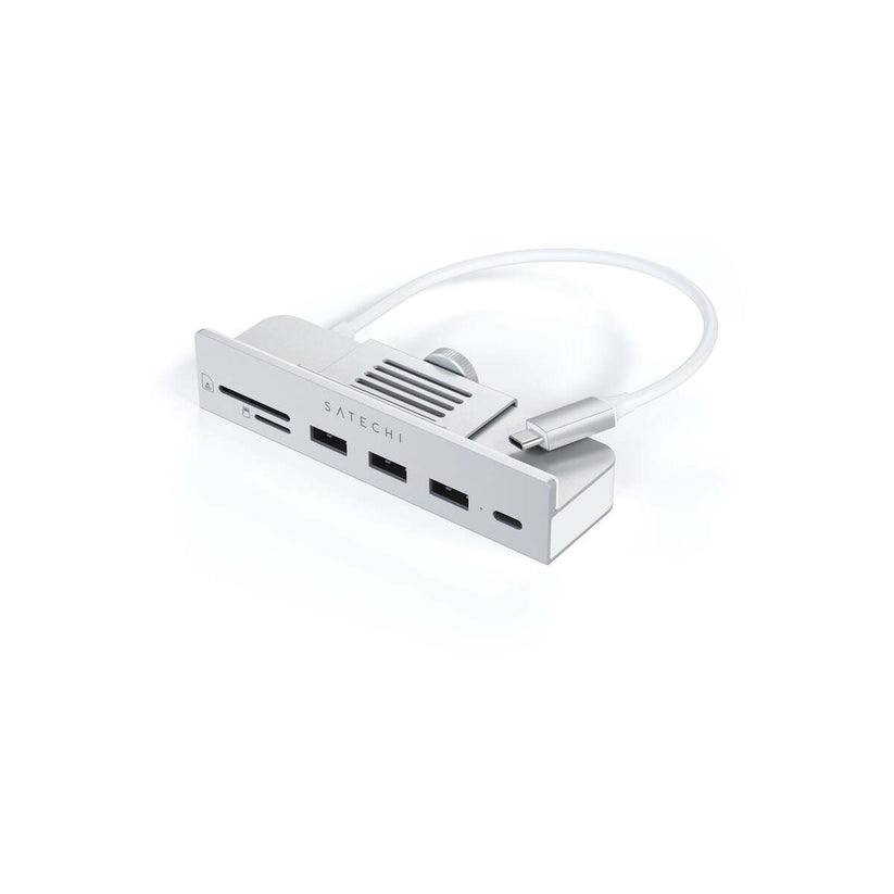 Satechi – iMac 24" (2021) USB-C Clamp Hub - ezüst - iSTYLE HU