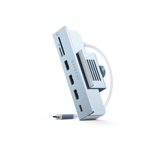 Satechi – iMac 24" (2021) USB-C Clamp Hub - kék - iSTYLE HU