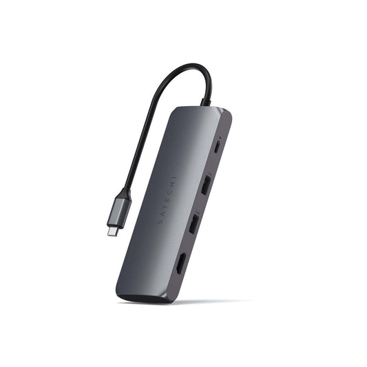 Satechi – Aluminium USB-C Hybrid Multiport adapter - asztroszürke - iSTYLE HU