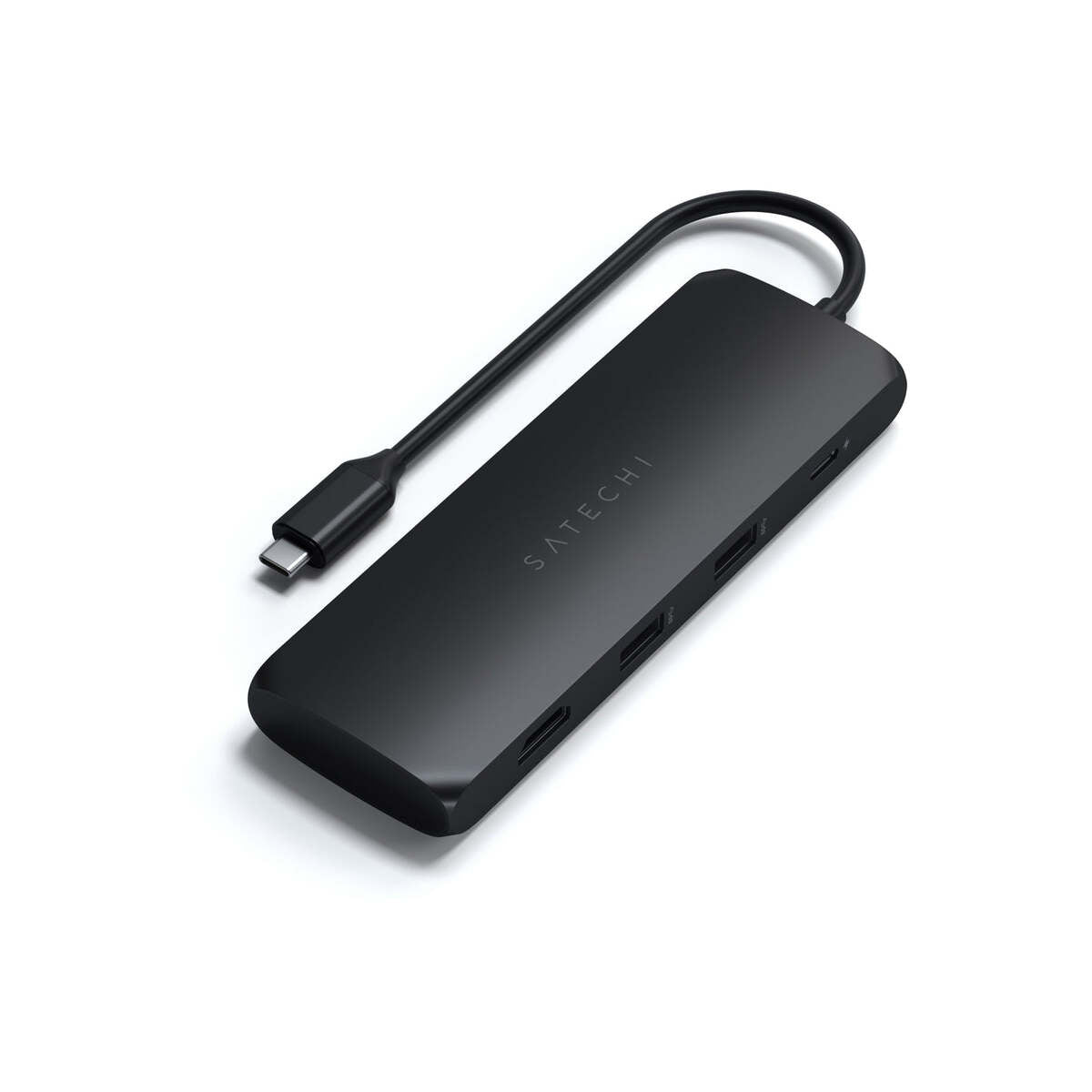 Satechi – Aluminium USB-C Hybrid Multiport adapter - fekete - iSTYLE HU