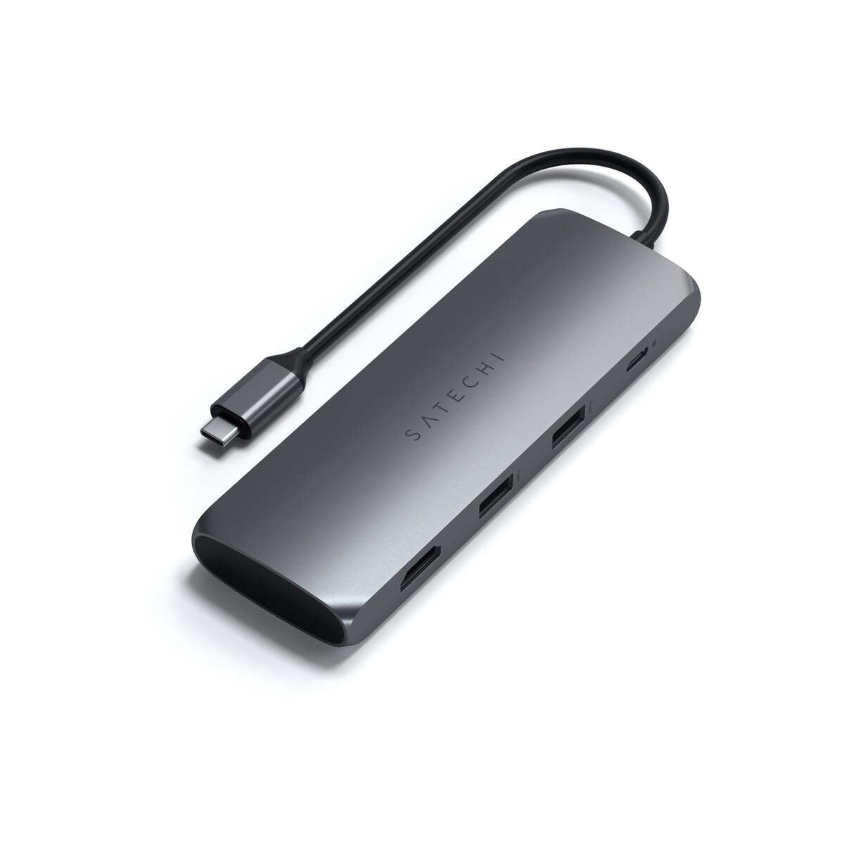 Satechi – Aluminium USB-C Hybrid Multiport adapter - asztroszürke - iSTYLE HU