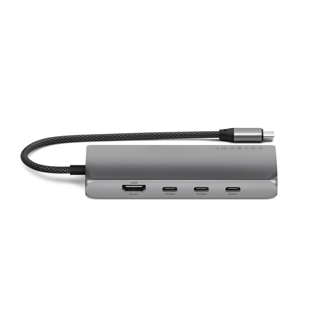 Satechi – USB-C 8K Multiport adapter Ethernet csatlakozóval – asztroszürke - iSTYLE HU