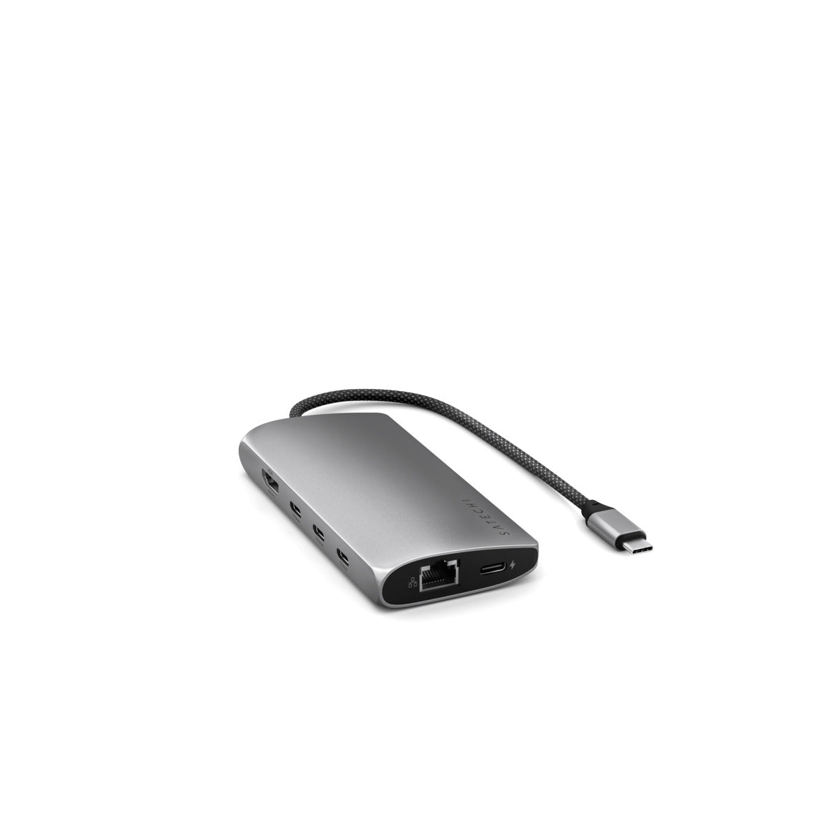 Satechi – USB-C 8K Multiport adapter Ethernet csatlakozóval – asztroszürke - iSTYLE HU