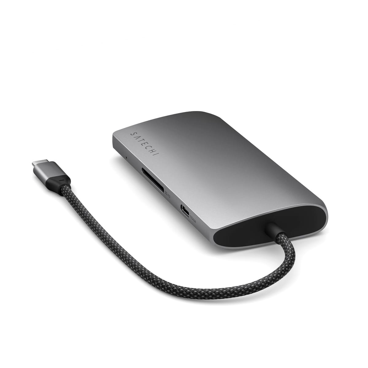 Satechi – USB-C 8K Multiport adapter Ethernet csatlakozóval – asztroszürke - iSTYLE HU