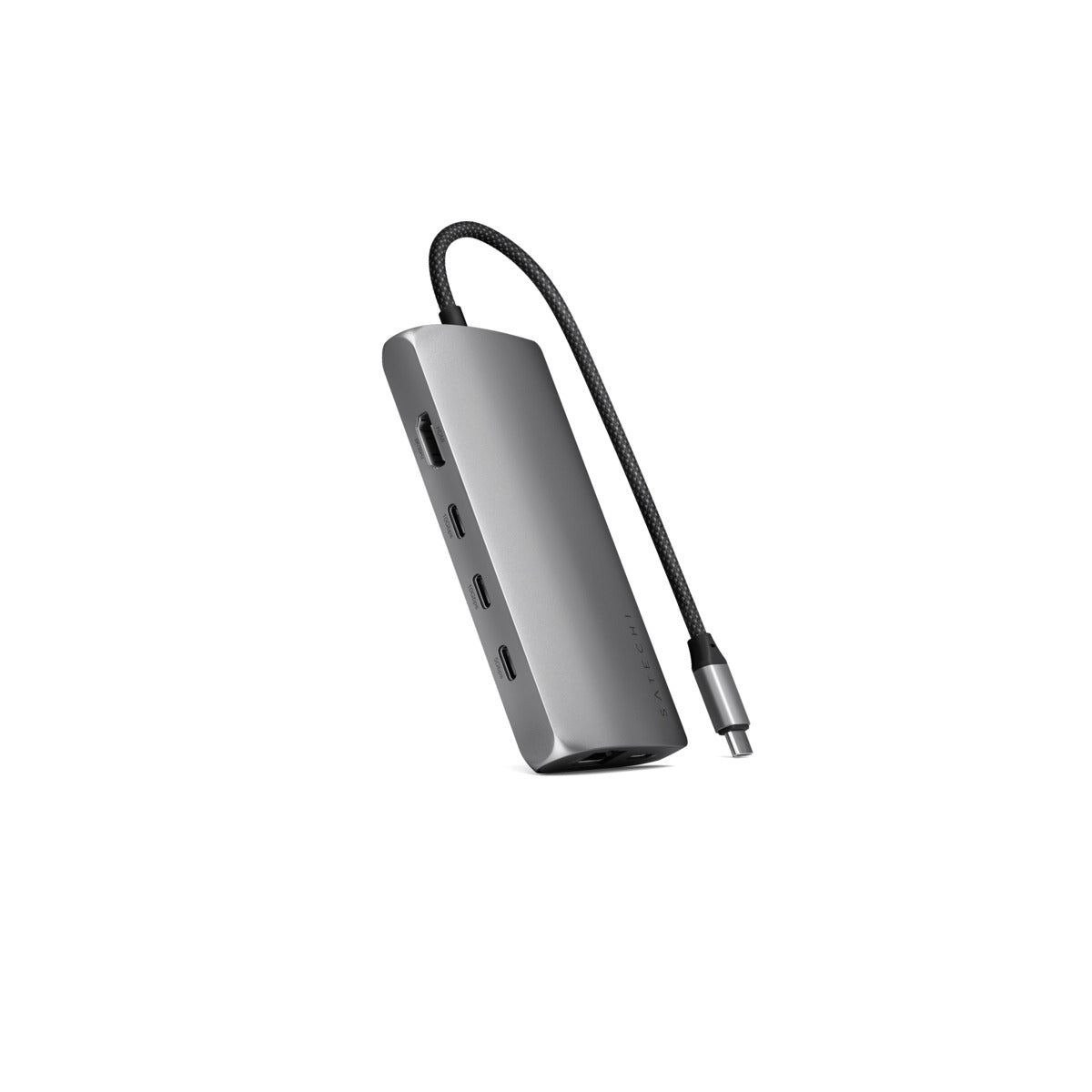Satechi – USB-C 8K Multiport adapter Ethernet csatlakozóval – asztroszürke - iSTYLE HU