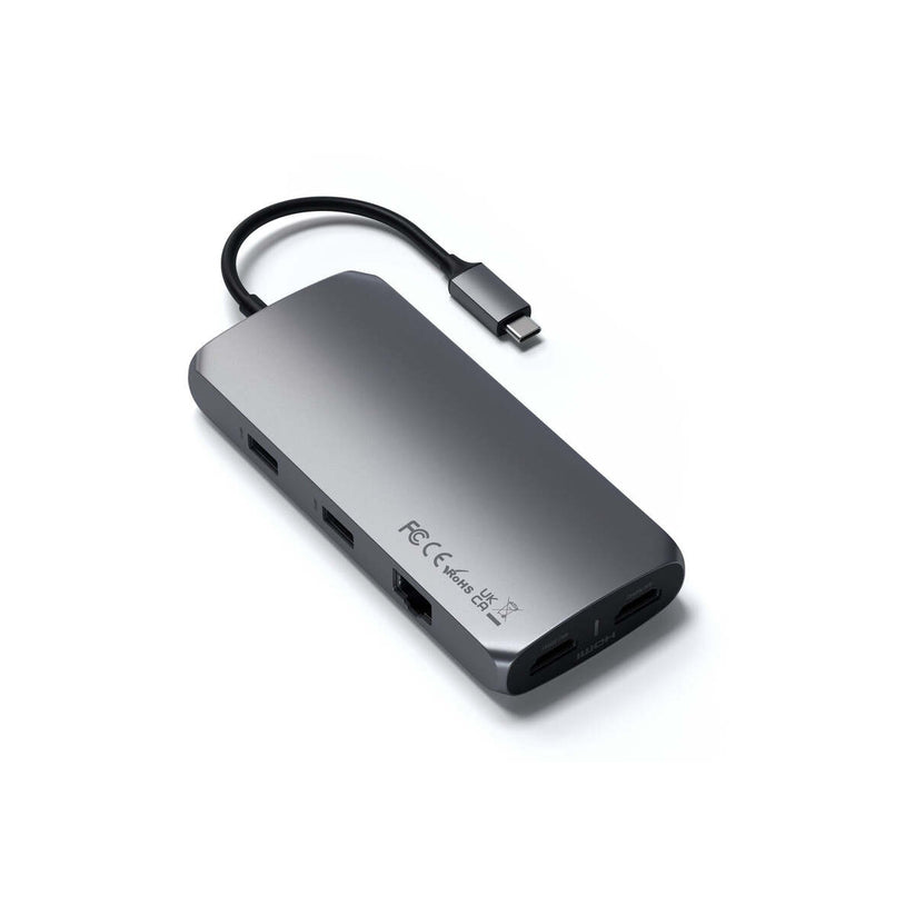 Satechi – Aluminium USB-C Multiport MX Adapter - asztroszürke - iSTYLE HU