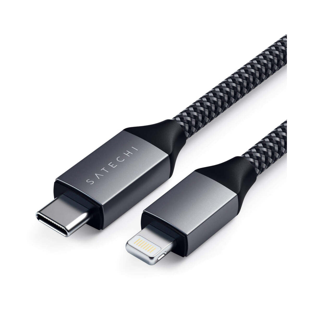 Satechi – USB-C - Lightning töltőkábel (1.8 m) - Asztroszürke - iSTYLE HU
