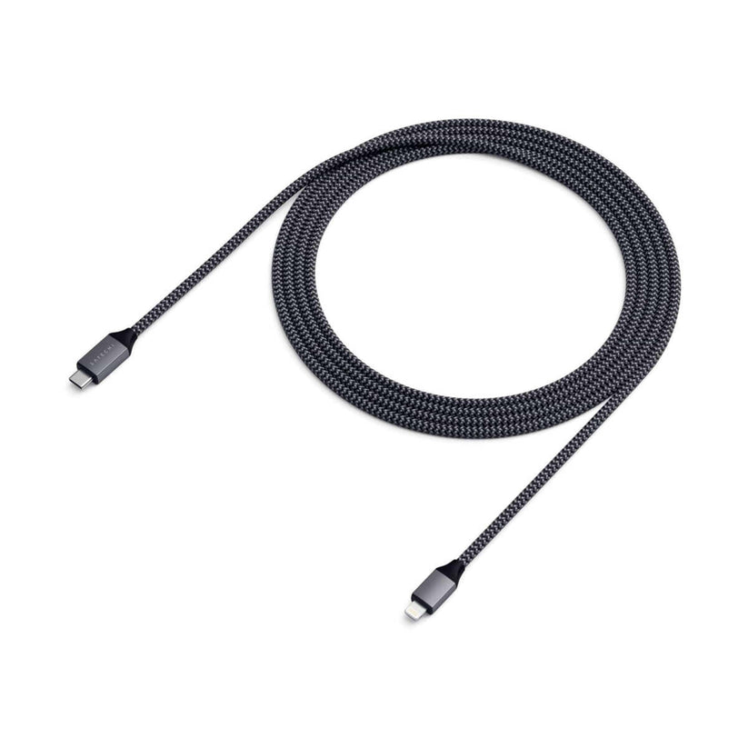 Satechi – USB-C - Lightning töltőkábel (1.8 m) - Asztroszürke - iSTYLE HU