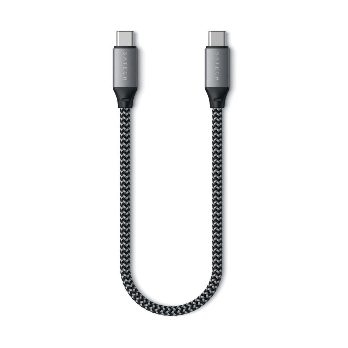 Satechi – USB-C kábel (25cm) - Asztroszürke - iSTYLE HU