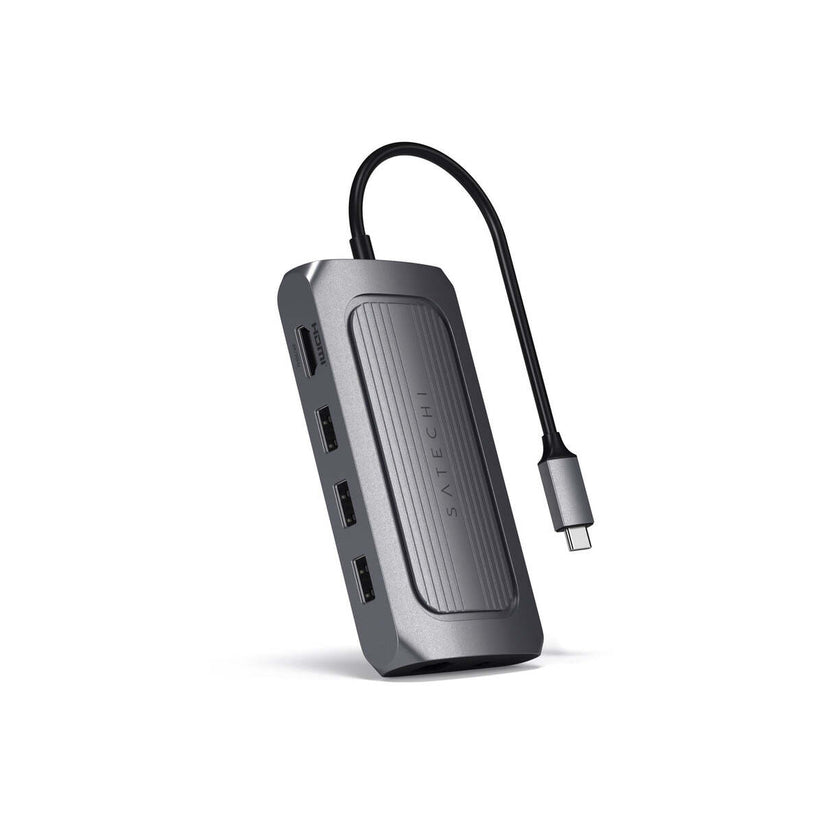Satechi – Aluminium USB4 Multiport Adapter - asztroszürke - iSTYLE HU