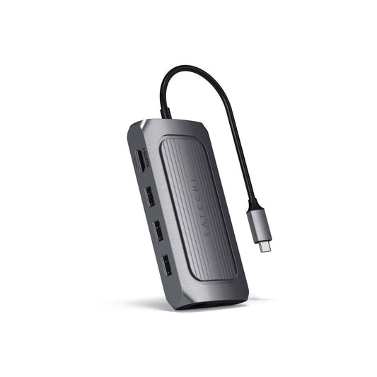 Satechi – Aluminium USB4 Multiport Adapter - asztroszürke - iSTYLE HU