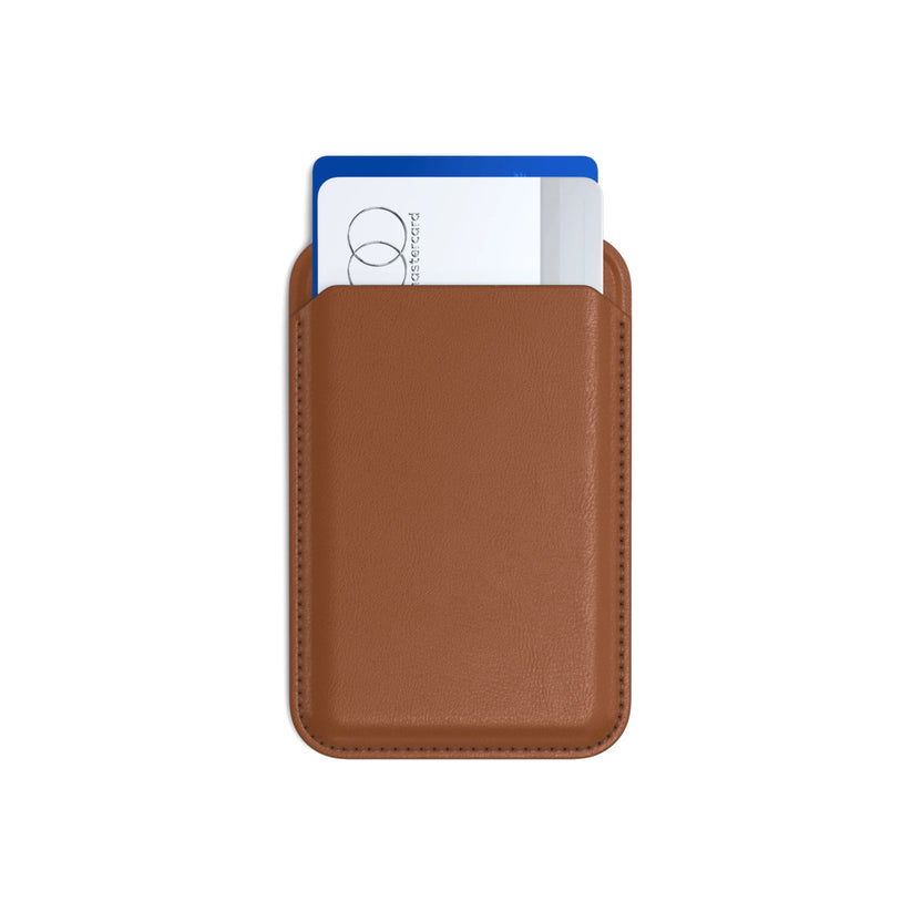 Satechi – Magnetic Wallet Stand vegán bőrből – barna - iSTYLE HU