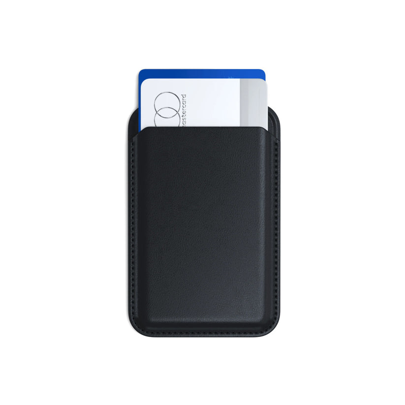 Satechi – Magnetic Wallet Stand vegán bőrből – fekete - iSTYLE HU