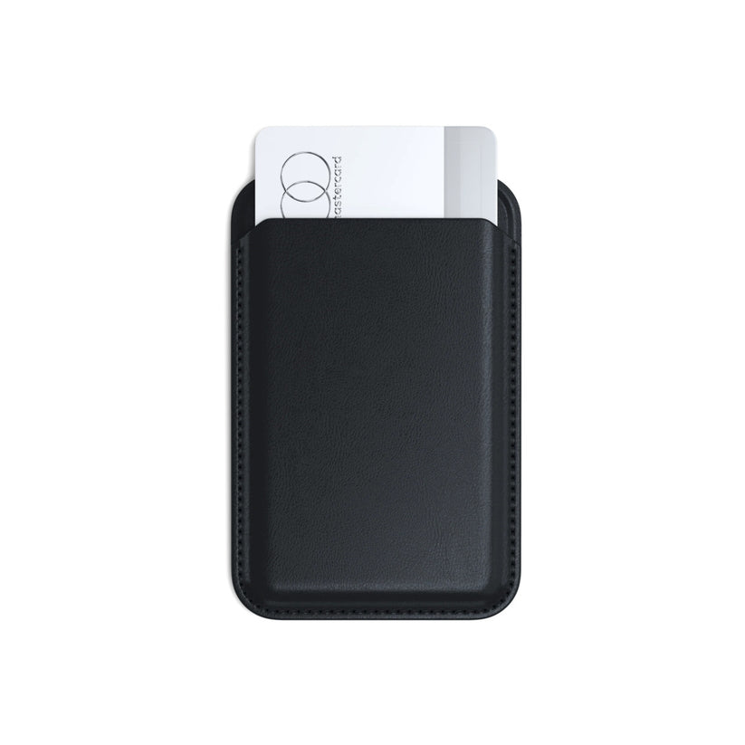 Satechi – Magnetic Wallet Stand vegán bőrből – fekete - iSTYLE HU