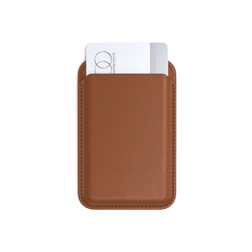 Satechi – Magnetic Wallet Stand vegán bőrből – barna - iSTYLE HU