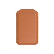 Satechi – Magnetic Wallet Stand vegán bőrből – narancssárga - iSTYLE HU