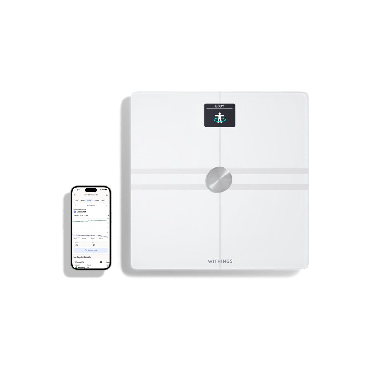 Withings – Body Comp okosmérleg - Fehér - iSTYLE HU