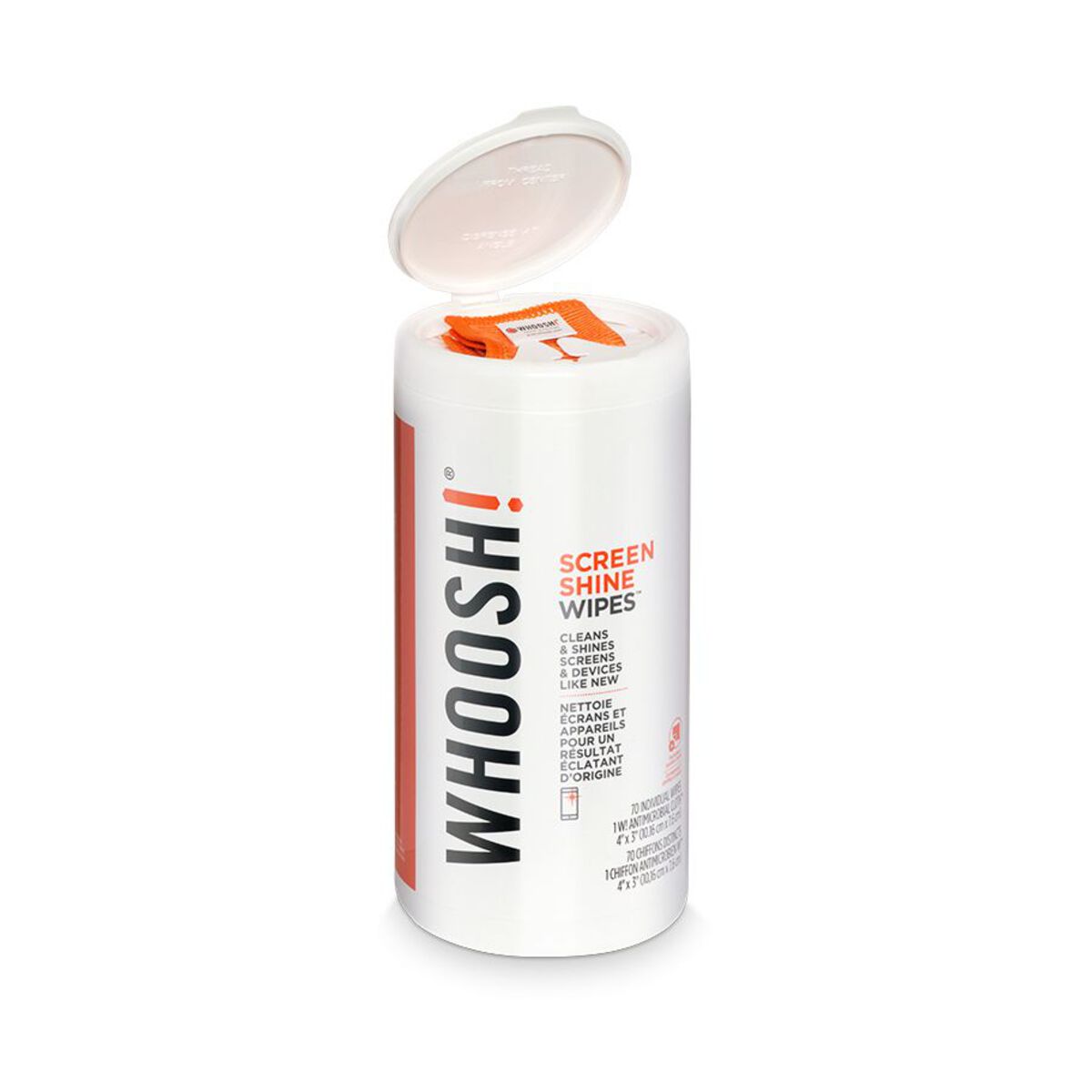 WHOOSH! – Kijelző törlőkendő (70 db) - iSTYLE HU