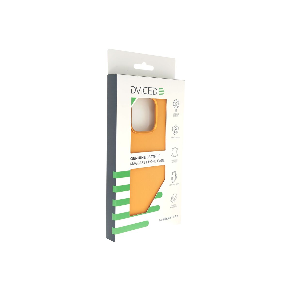 Dviced – MagSafe iPhone 16 Pro bőr tok - narancssárga - iSTYLE HU