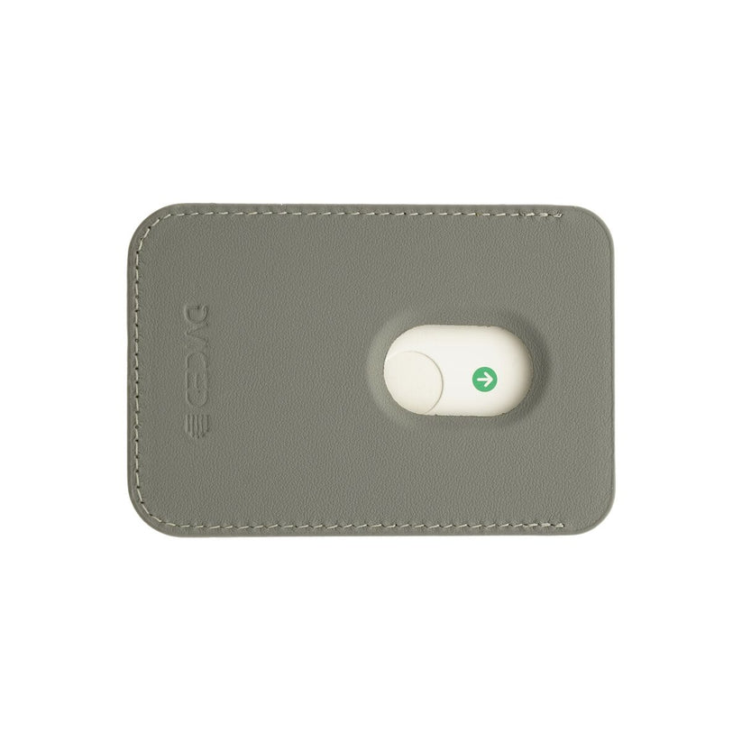 Dviced – Magsafe bőr kártyatartó állvánnyal - szürke - iSTYLE HU